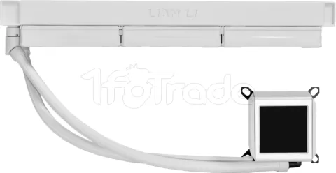 Photo de Kit Watercooling AIO Lian Li Galahad II LCD - 360mm (Blanc)