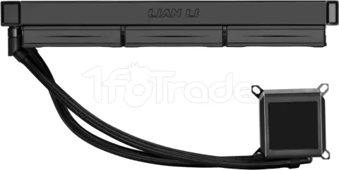 Photo de Kit Watercooling AIO Lian Li Galahad II LCD SL-Infinity RGB - 360mm (Noir)