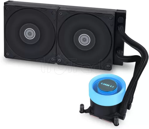 Photo de Kit Watercooling AIO Lian Li Galahad II Lite Performance RGB - 240mm (Noir)