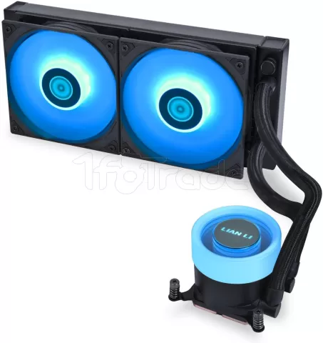 Photo de Kit Watercooling AIO Lian Li Galahad II Lite RGB - 240mm (Noir)