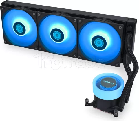 Photo de Kit Watercooling AIO Lian Li Galahad II Lite RGB - 360mm (Noir)