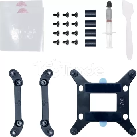 Photo de Kit Watercooling AIO Lian Li Galahad II Lite RGB - 360mm (Noir)