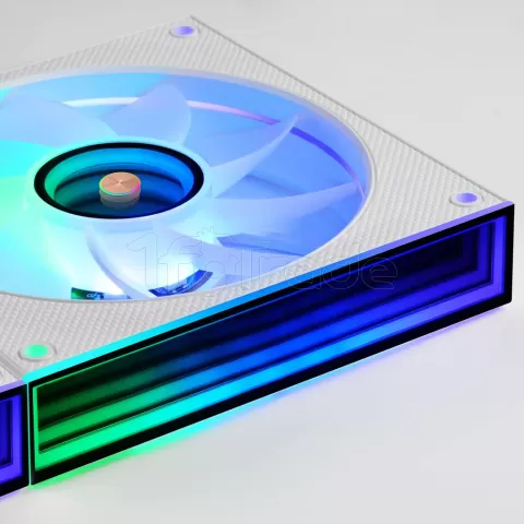 Photo de Kit Watercooling AIO Mars Gaming ML-LCDPro RGB - 360mm (Blanc)