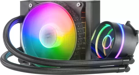 Photo de Kit Watercooling AIO Mars Gaming ML-One RGB - 120mm (Noir)