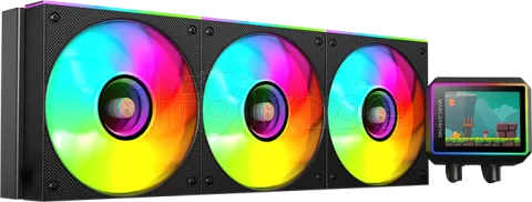 Photo de Kit Watercooling AIO Mars Gaming ML-Vision II RGB - 360mm (Noir)