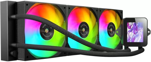 Photo de Kit Watercooling AIO Mars Gaming ML-Vision RGB - 360mm (Noir)