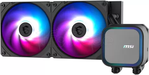 Photo de Kit Watercooling AIO MSI Mag CoreLiquid A13 RGB - 240mm (Noir)
