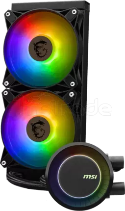 Photo de Kit Watercooling AIO MSI Mag CoreLiquid E RGB - 240mm (Noir)