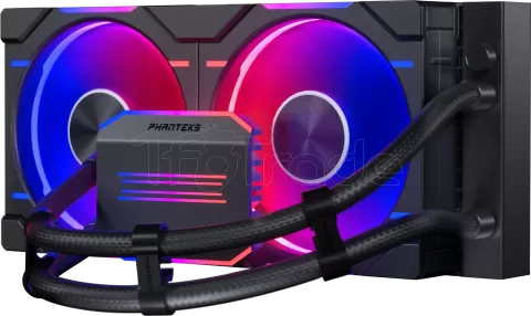 Photo de Kit Watercooling AIO Phanteks Glacier One D30 RGB - 240mm (Noir)