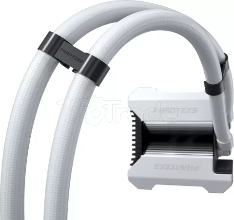 Photo de Kit Watercooling AIO Phanteks Glacier One MPH RGB - 240mm (Blanc)