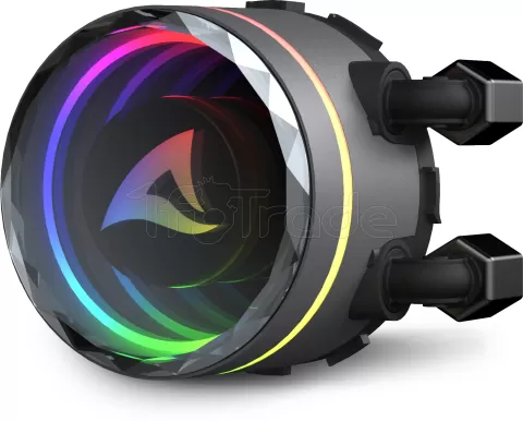 Photo de Kit Watercooling AIO Sharkoon S90 RGB - 360mm (Noir)