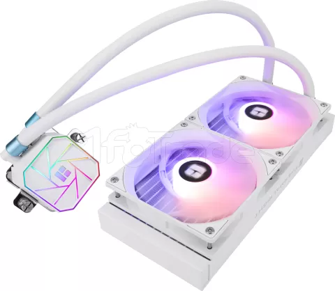 Photo de Kit Watercooling AIO Thermalright Aqua Elite V3 RGB - 240mm (Blanc) Version SI