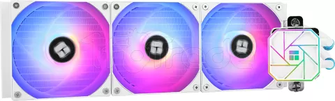 Photo de Kit Watercooling AIO Thermalright Aqua Elite V3 RGB - 360mm (Blanc) Version SI