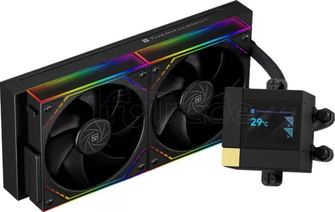 Photo de Kit Watercooling AIO Thermalright Core Matrix Vision RGB - 240mm (Noir)