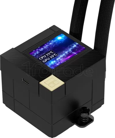 Photo de Kit Watercooling AIO Thermalright Core Matrix Vision RGB - 240mm (Noir)