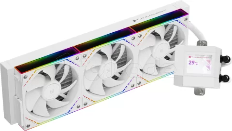 Photo de Kit Watercooling AIO Thermalright Core Matrix Vision RGB - 360mm (Blanc)