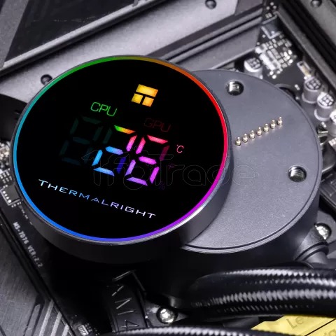 Photo de Kit Watercooling AIO Thermalright Frozen Magic Digital V2 RGB - 360mm (Noir)