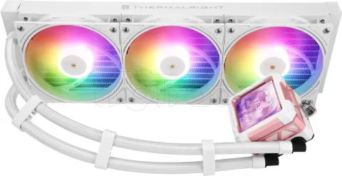 Photo de Kit Watercooling AIO Thermalright Frozen Warframe Pro Mew RGB - 360mm (Blanc)