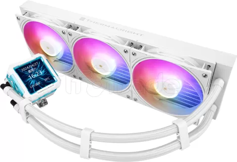 Photo de Kit Watercooling AIO Thermalright Frozen Warframe Pro RGB - 360mm (Blanc)
