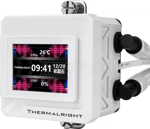 Photo de Kit Watercooling AIO Thermalright Frozen Warframe SE RGB - 240mm (Blanc)