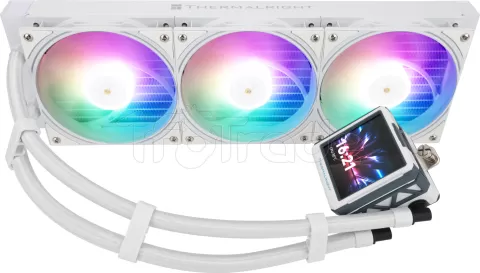 Photo de Kit Watercooling AIO Thermalright Frozen Warframe Ultra RGB - 360mm (Blanc)