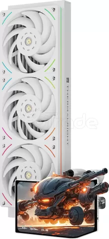 Photo de Kit Watercooling AIO Thermalright Levita Vision UB RGB - 360mm (Blanc)