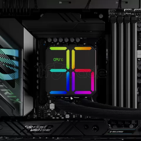 Photo de Kit Watercooling AIO Thermalright Magic Qube RGB - 360mm (Noir)