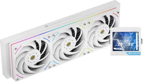 Photo de Kit Watercooling AIO Thermalright Mjolnir Vision UB Pro RGB - 360mm (Blanc)