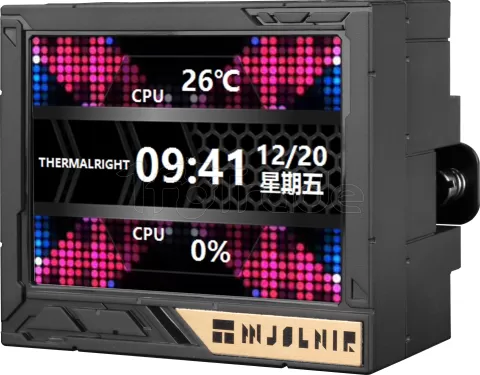 Photo de Kit Watercooling AIO Thermalright Mjolnir Vision UB Pro RGB - 360mm (Noir)