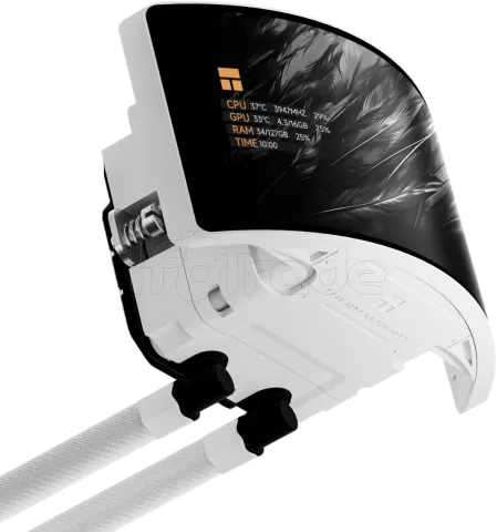 Photo de Kit Watercooling AIO Thermalright Rainbow Vision 360 Turbo RGB - 360mm (Blanc)