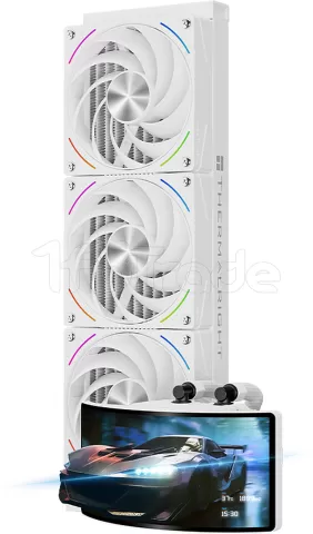 Photo de Kit Watercooling AIO Thermalright Rainbow Vision 360 Turbo RGB - 360mm (Blanc)