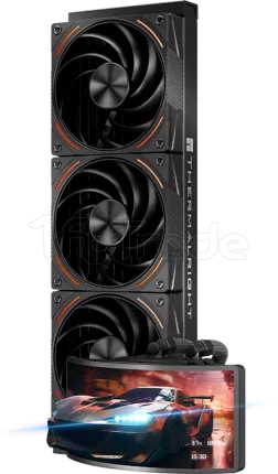 Photo de Kit Watercooling AIO Thermalright Rainbow Vision 360 Turbo RGB - 360mm (Noir)