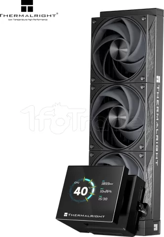 Photo de Kit Watercooling AIO Thermalright Stream Vision RGB - 360mm (Noir)