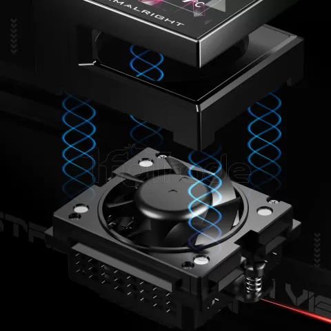 Photo de Kit Watercooling AIO Thermalright Stream Vision RGB - 360mm (Noir)