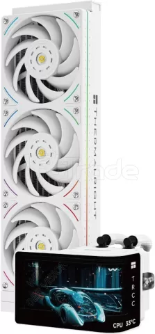 Photo de Kit Watercooling AIO Thermalright Wonder Vision UB RGB - 360mm (Blanc)