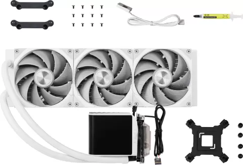 Photo de Kit Watercooling AIO Tryx Panorama - 360mm (Blanc)