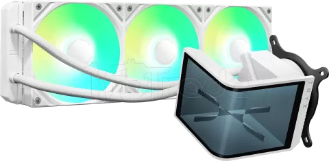 Photo de Kit Watercooling AIO Tryx Panorama RGB - 360mm (Blanc)