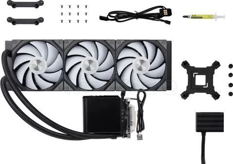Photo de Kit Watercooling AIO Tryx Panorama RGB - 360mm (Noir)
