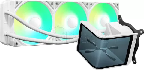 Photo de Kit Watercooling AIO Tryx Panorama SE - 360mm (Blanc)