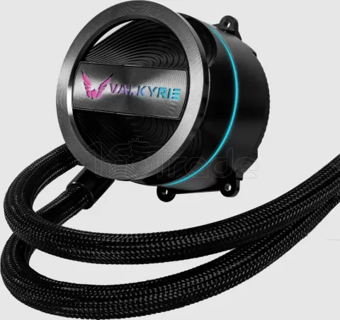 Photo de Kit Watercooling AIO Valkyrie Dragonfang RGB - 360mm (Noir)