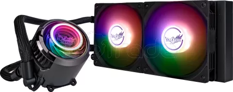 Photo de Kit Watercooling AIO Valkyrie Jarn RGB - 240mm (Noir)