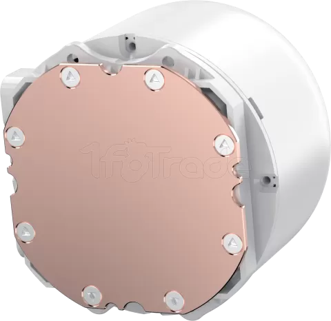 Photo de Kit Watercooling AIO Xigmatek Connect Pro RGB - 360mm (Blanc)