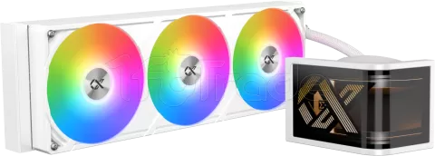 Photo de Kit Watercooling AIO Xigmatek Connect Ultra RGB - 360mm (Blanc)