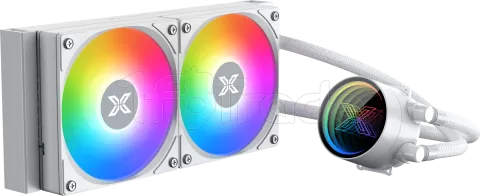 Photo de Kit Watercooling AIO Xigmatek Fenix II RGB - 240mm (Blanc)
