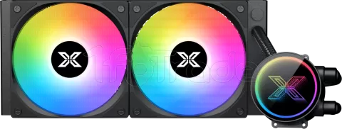 Photo de Kit Watercooling AIO Xigmatek Fenix II RGB - 240mm (Noir)