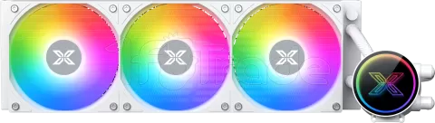 Photo de Kit Watercooling AIO Xigmatek Fenix II RGB - 360mm (Blanc)