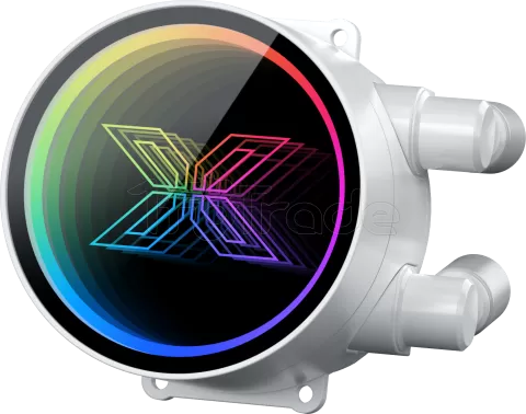 Photo de Kit Watercooling AIO Xigmatek Fenix II RGB - 360mm (Blanc)