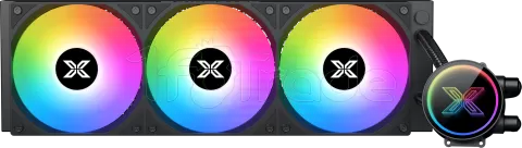 Photo de Kit Watercooling AIO Xigmatek Fenix II RGB - 360mm (Noir)