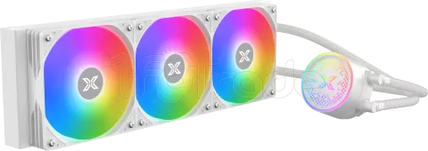 Photo de Kit Watercooling AIO Xigmatek Fenix RGB - 360mm (Blanc)