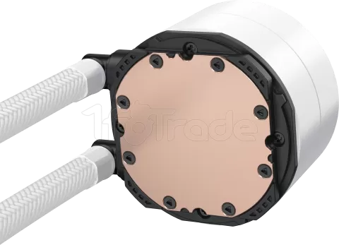 Photo de Kit Watercooling AIO Xigmatek Liquid Killer Digital RGB - 240mm (Blanc)